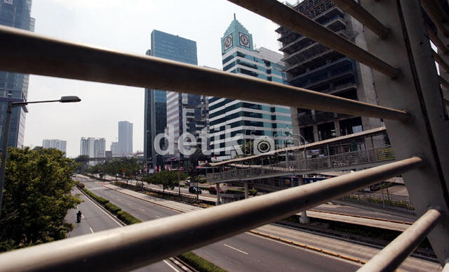 &#91;HOT+PICT&#93; Potret Suasana Kota Jakarta di Hari Raya Idul Fitri