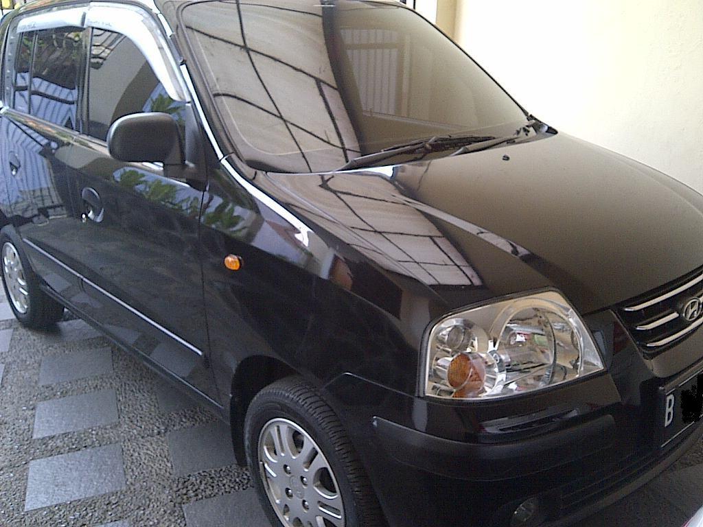 Jual HYUNDAI NEW ATOZ GLS 1.1 M/T - HITAM - th. 2005