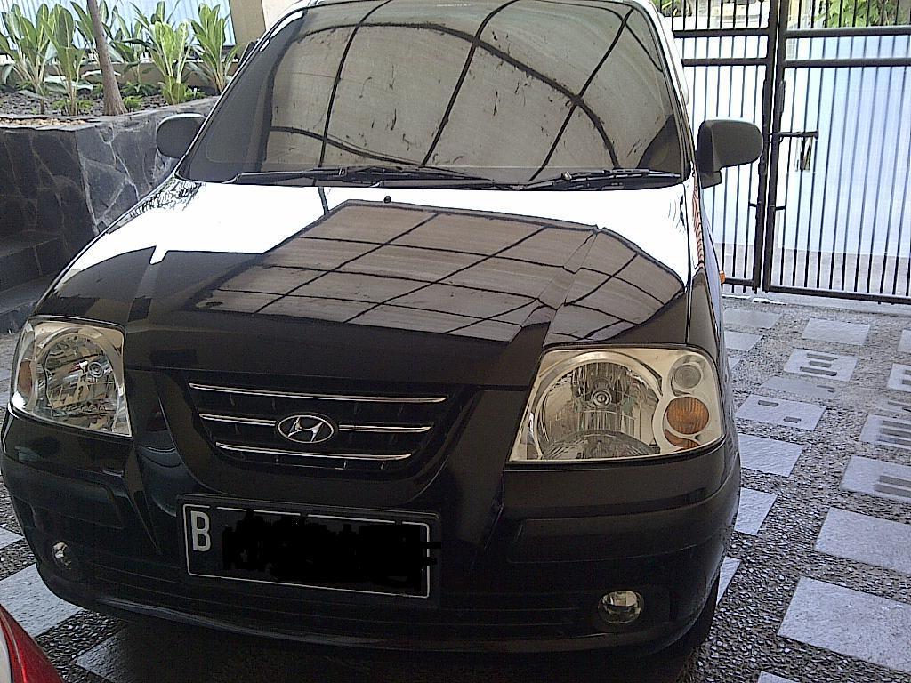 Jual HYUNDAI NEW ATOZ GLS 1.1 M/T - HITAM - th. 2005