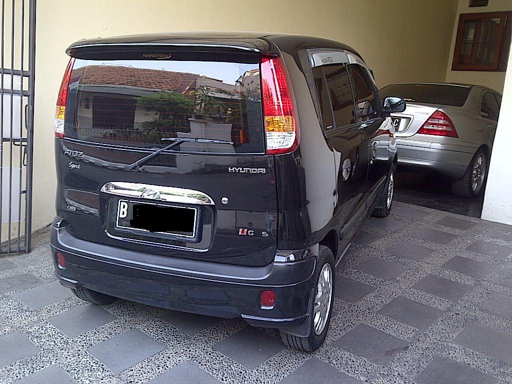 Jual HYUNDAI NEW ATOZ GLS 1.1 M/T - HITAM - th. 2005