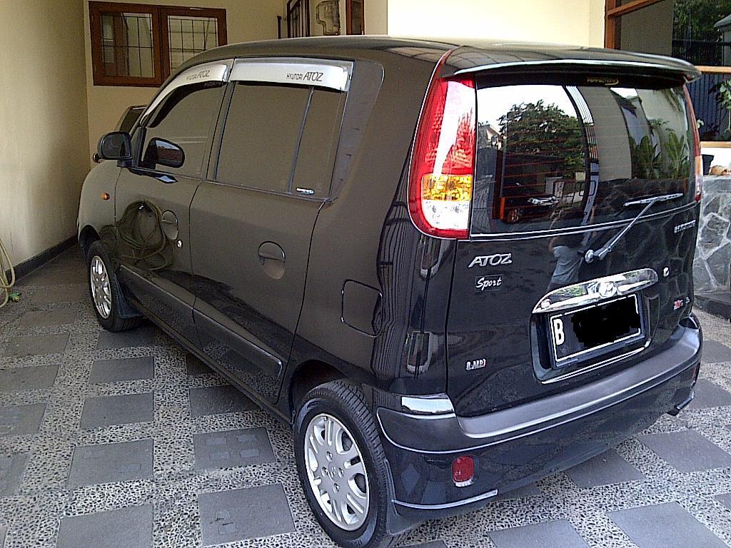Jual HYUNDAI NEW ATOZ GLS 1.1 M/T - HITAM - th. 2005