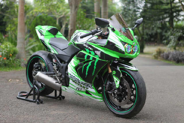 WTS : NINJA 250 Full Modif Limbah Moge
