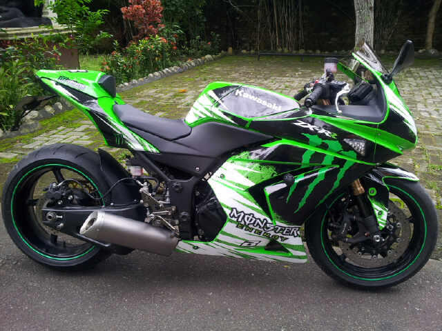 WTS : NINJA 250 Full Modif Limbah Moge