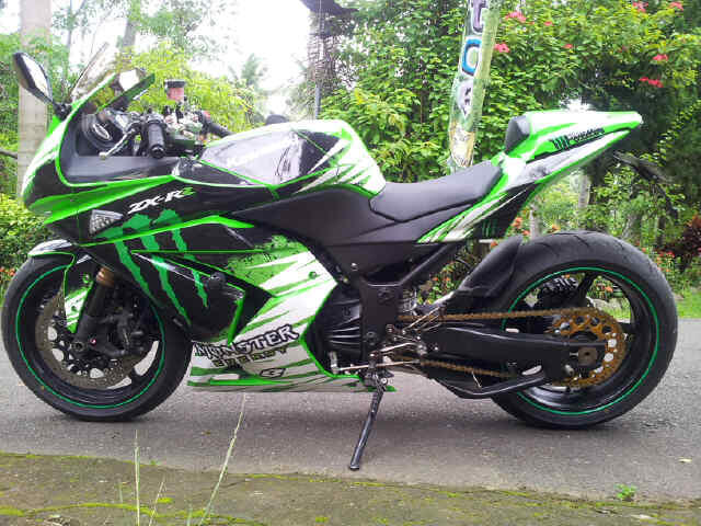 WTS : NINJA 250 Full Modif Limbah Moge