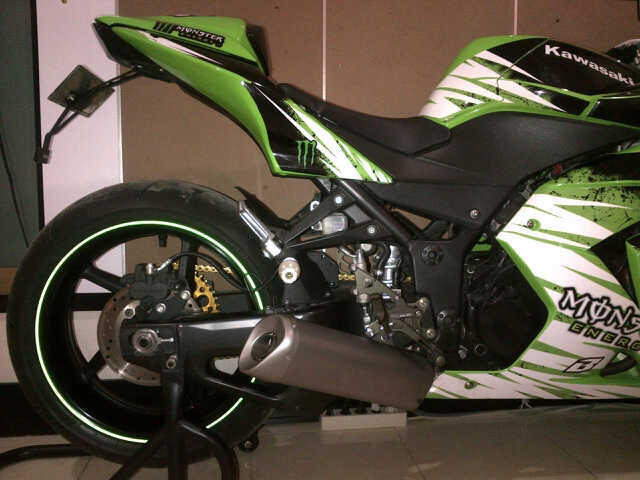 WTS : NINJA 250 Full Modif Limbah Moge