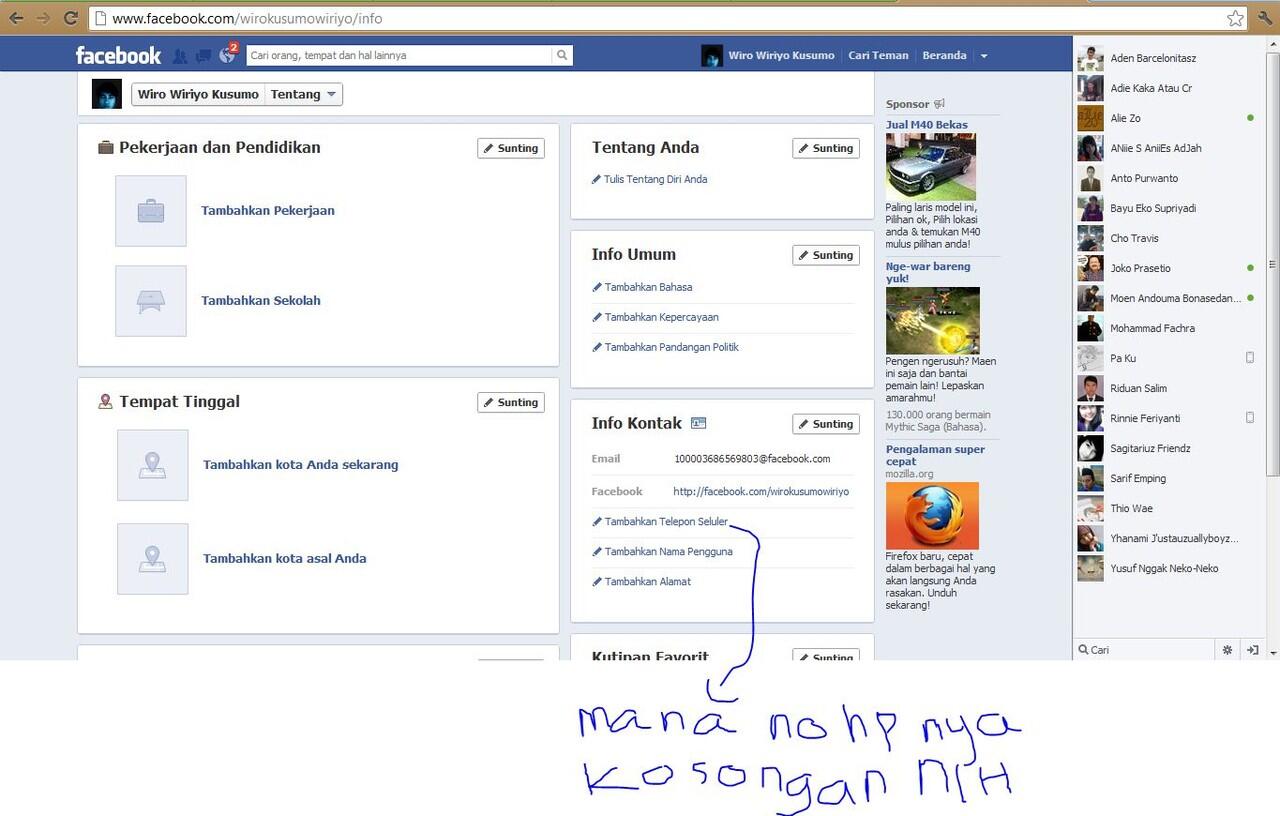 bikinin ane 1 facebook dapat +2 GRP/BRP setiap harinya