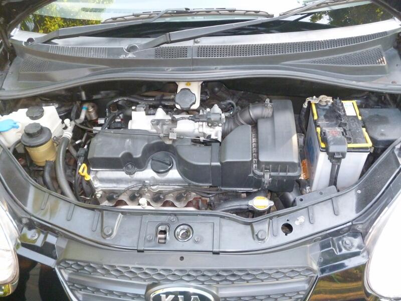 KIA Picanto 2009 Black M/T - Top Condition