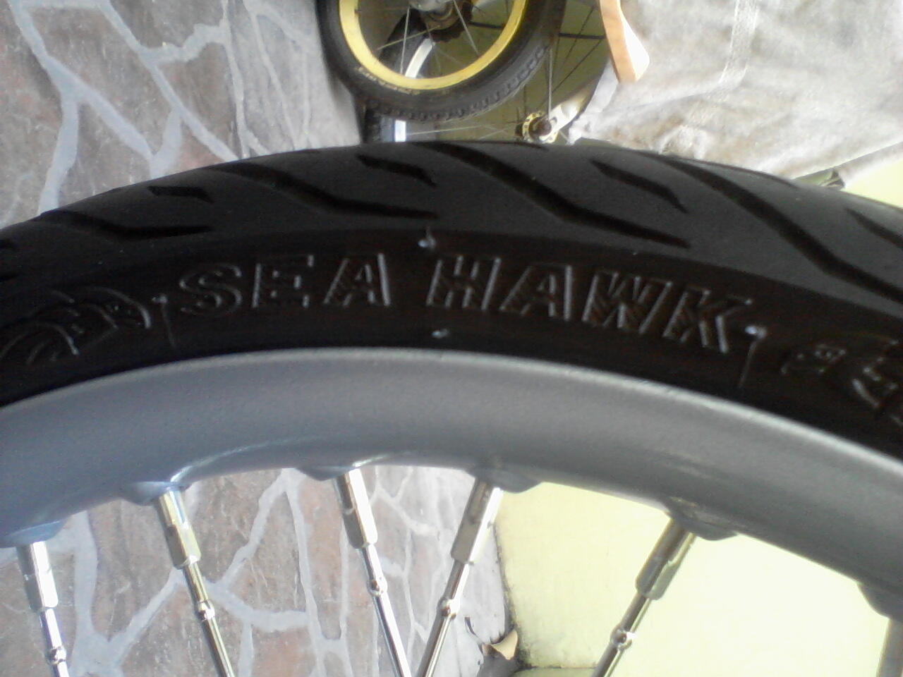 Velg TDR depan, COMET belakang satria fu pnp, banyak bonus 