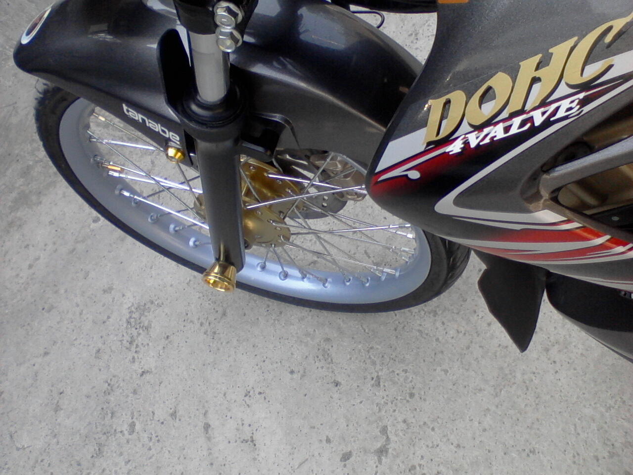 Velg TDR Depan COMET Belakang Satria Fu Pnp Banyak Bonus Gan