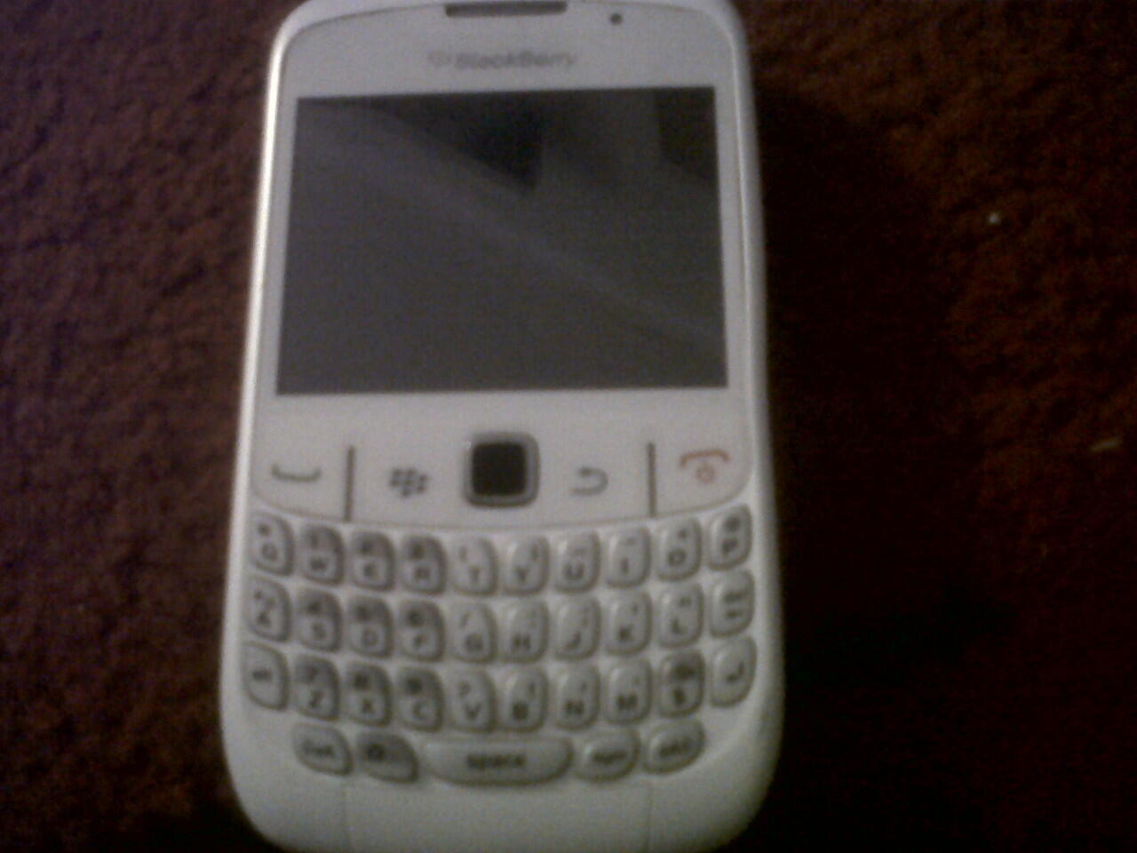 BLACKBERRY gemini white second jakarta