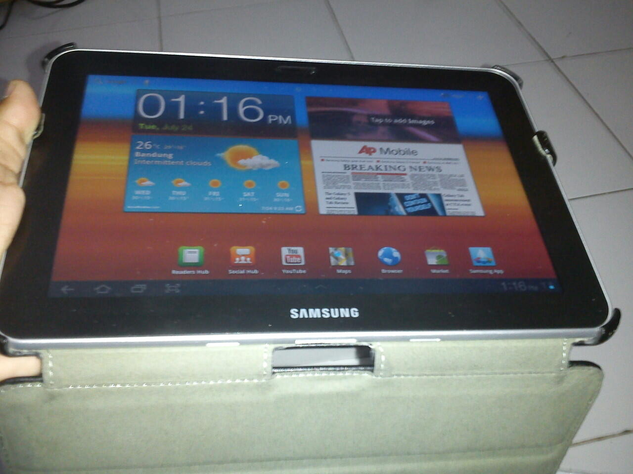 Galaxy TAB P7300 8,9" 3G+Wifi 16gb
