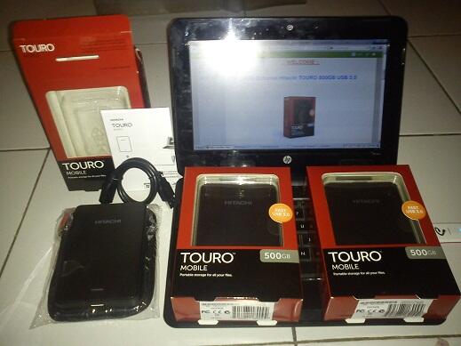 Hdd / Hardisk / Harddisk External Hitachi 500GB Full isi Film Jepang