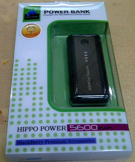 Hippo Power Bank 5600 / 5800 mAh Original 100% Dijamin Termuraaah se-Kaskus !!!