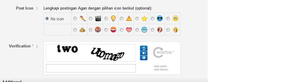 Captcha Kaskus Harus Isi Semua