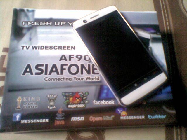 Asiafone AF-909, dual GSM-touchscreen-mulus abiss