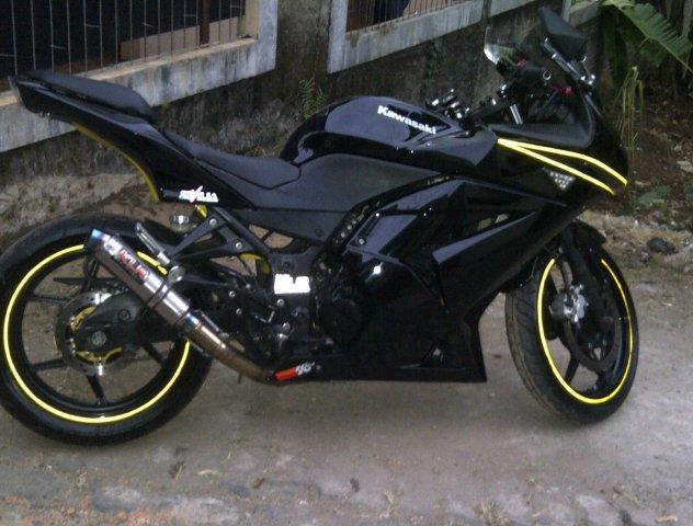 NINJA 250 BLACK TAHUN 2009