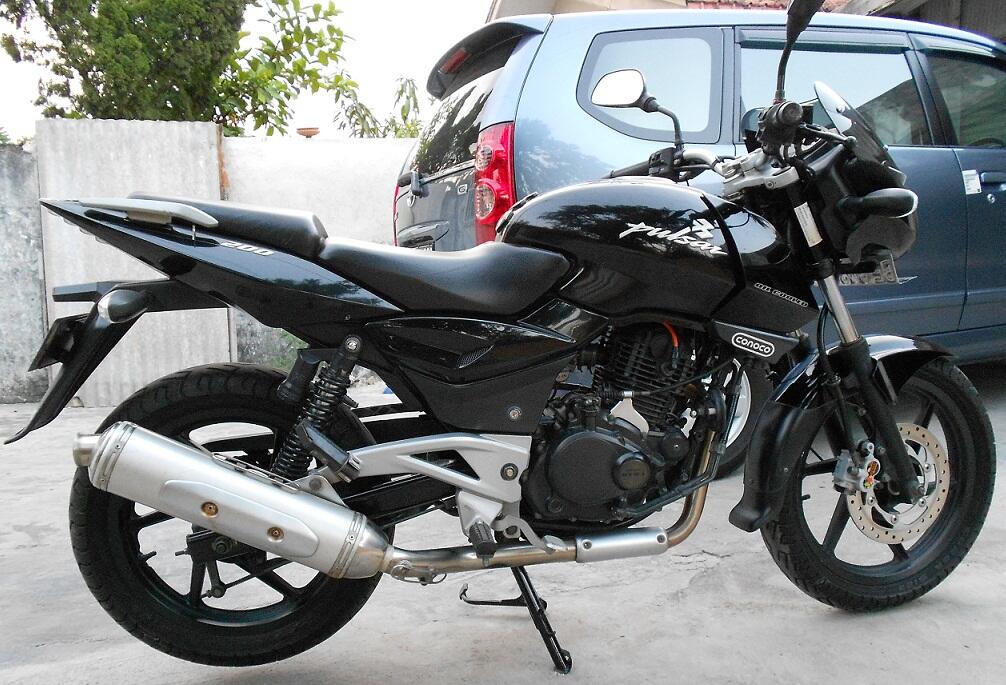 Bajaj Pulsar 200 Th 2008 Kondisi Bagus, Pajak Baru, Ban Besar Baru