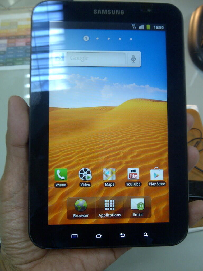 Jual Galaxy Tab P1000 mulus & terawat