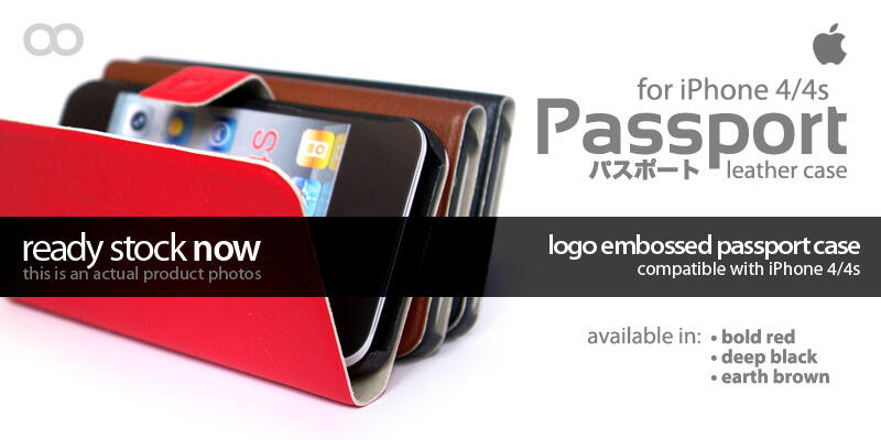 Passport Case for iPhone 4/4s and Samsung Galaxy Note