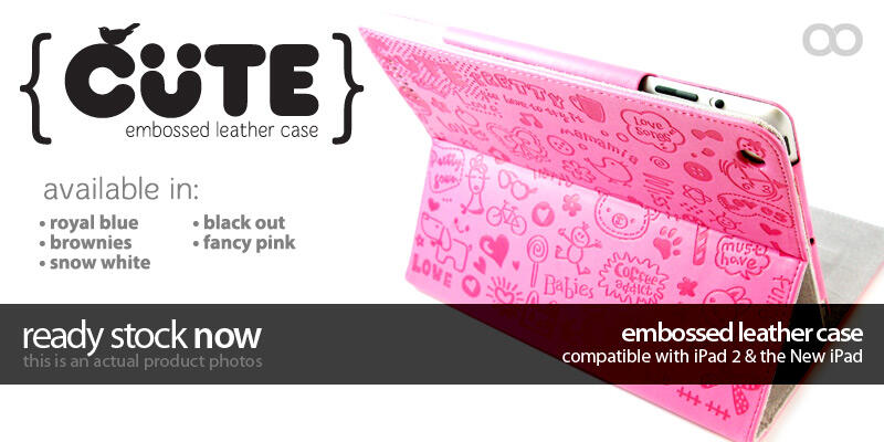 Cute Case for iPad 2 / New iPad