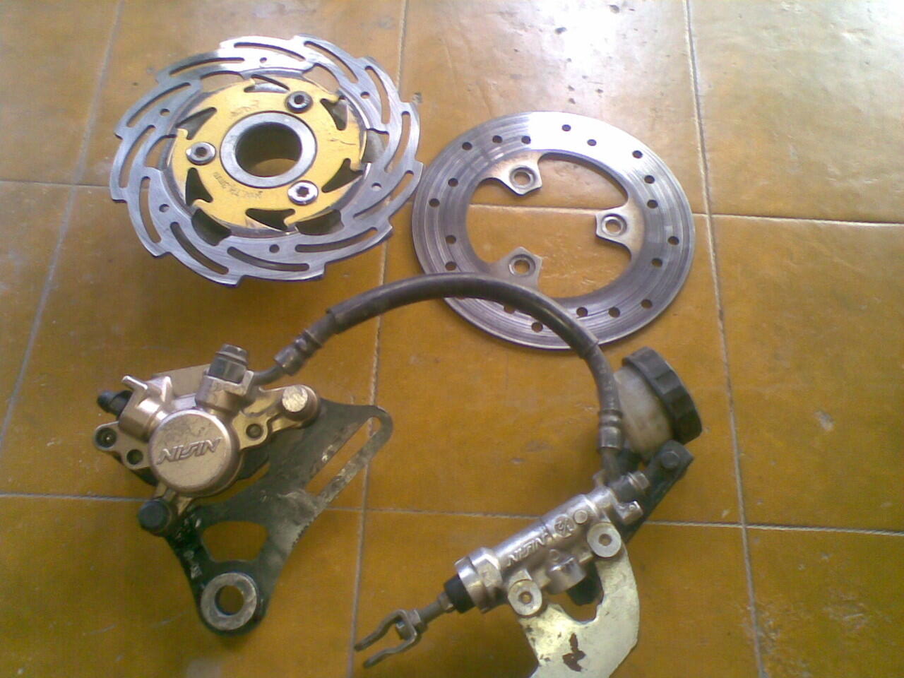 DI JUAL SET CAKRAM BELAKANG (RDB) EX YAMAHA VIXION