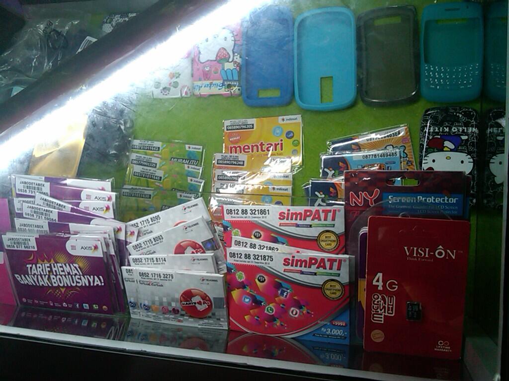 ESTALASE MURAH BERIKUT ISI ISI CONTER HP