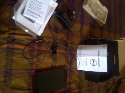 jual 2nd Dell Streak 5 Red lengkap murah, Gransi TAM, ayo di tawar