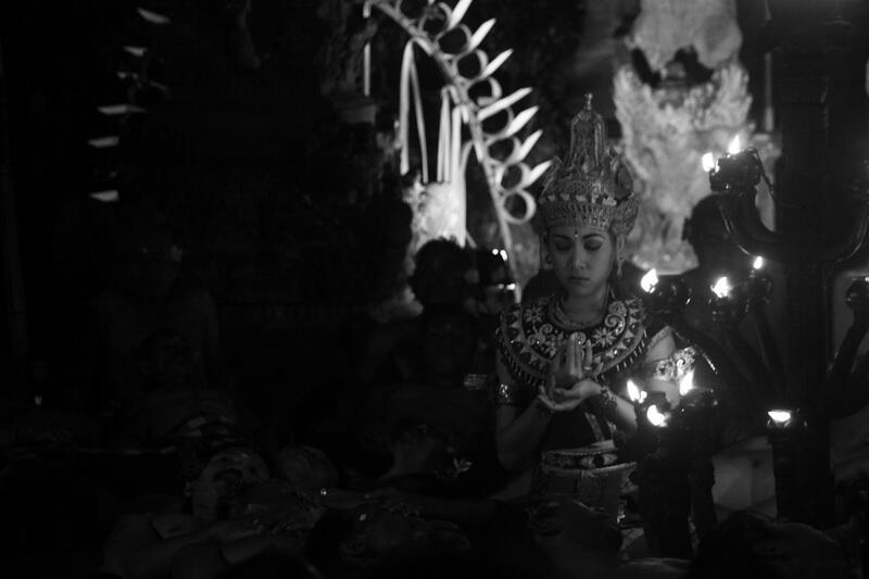 black and white are more colorfull than people tought. balinese dances