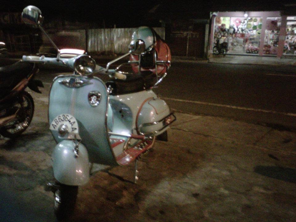 Jual vespa th 1964 kondisi istimewa bergaya mod