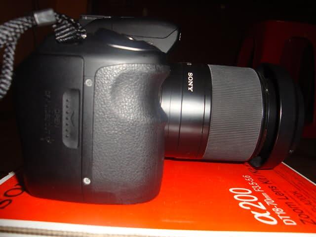 WTS> DSLR Sony Alpha a200 lensa kit 18-70.Lengkap + Box , MURAH !!!