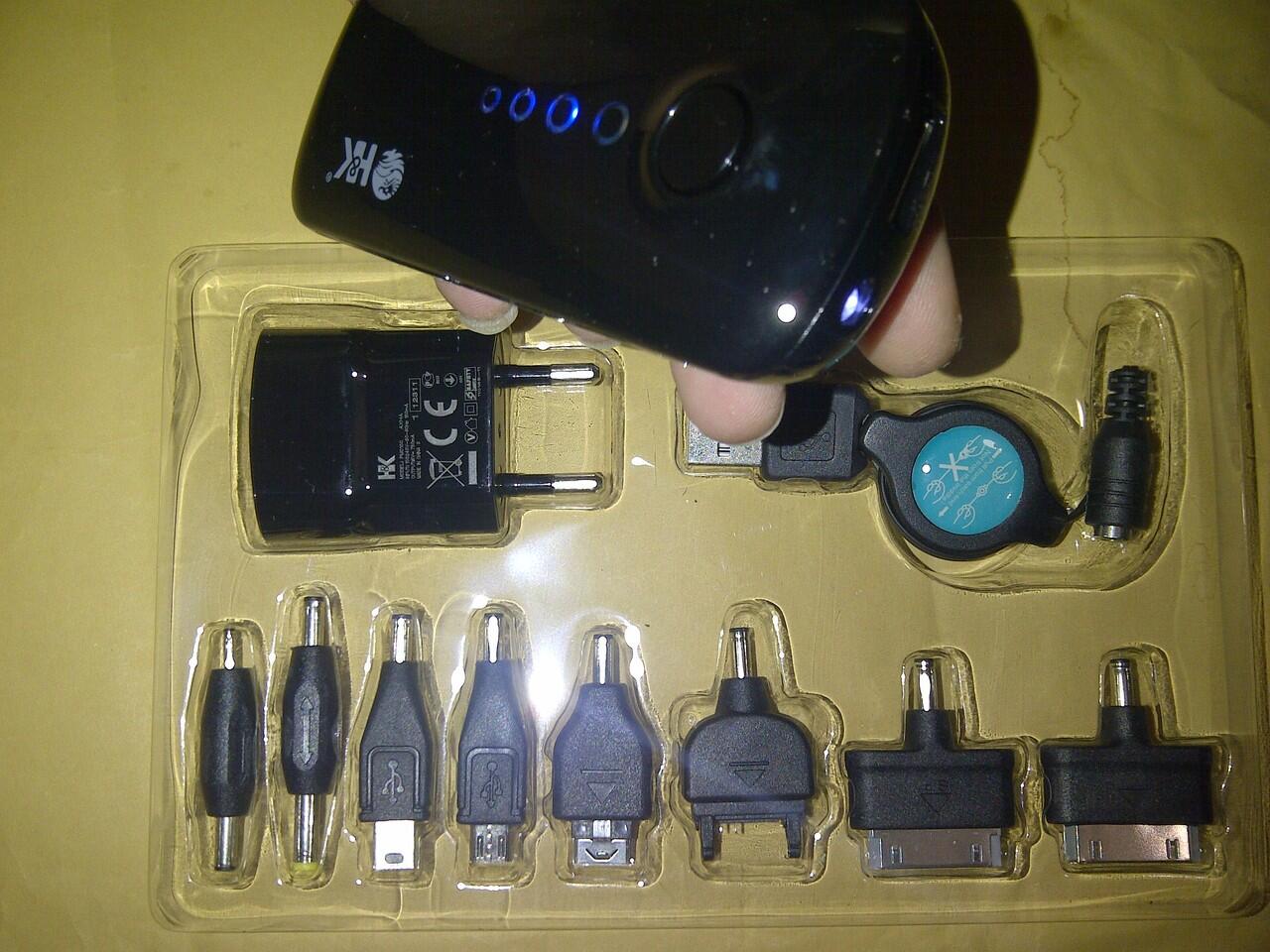 Power Bank - Portable - Aki Baterei Cadangan buat BB HP iPod iPhone Samsung PSP dll