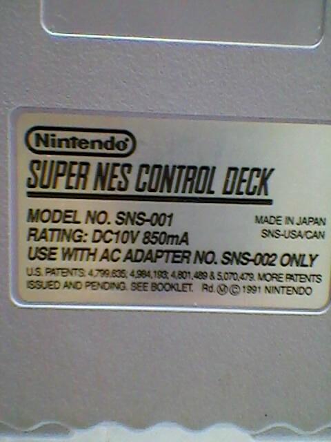 Konsol Jadul Super Nintendo(SNES)
