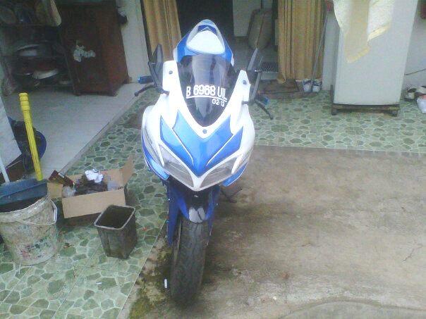 DIJUAL YAMAHA SCORPIO Z TH.2008 ' FULL MODIF NINJA 250 ' Like new JAKARTA '