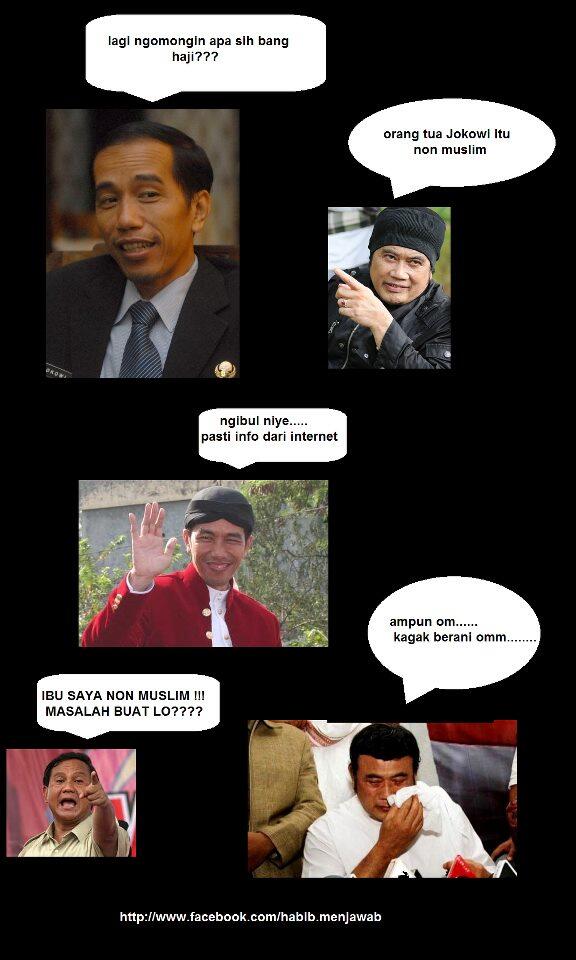 Takut ama Prabowo, Bang Haji nangis........