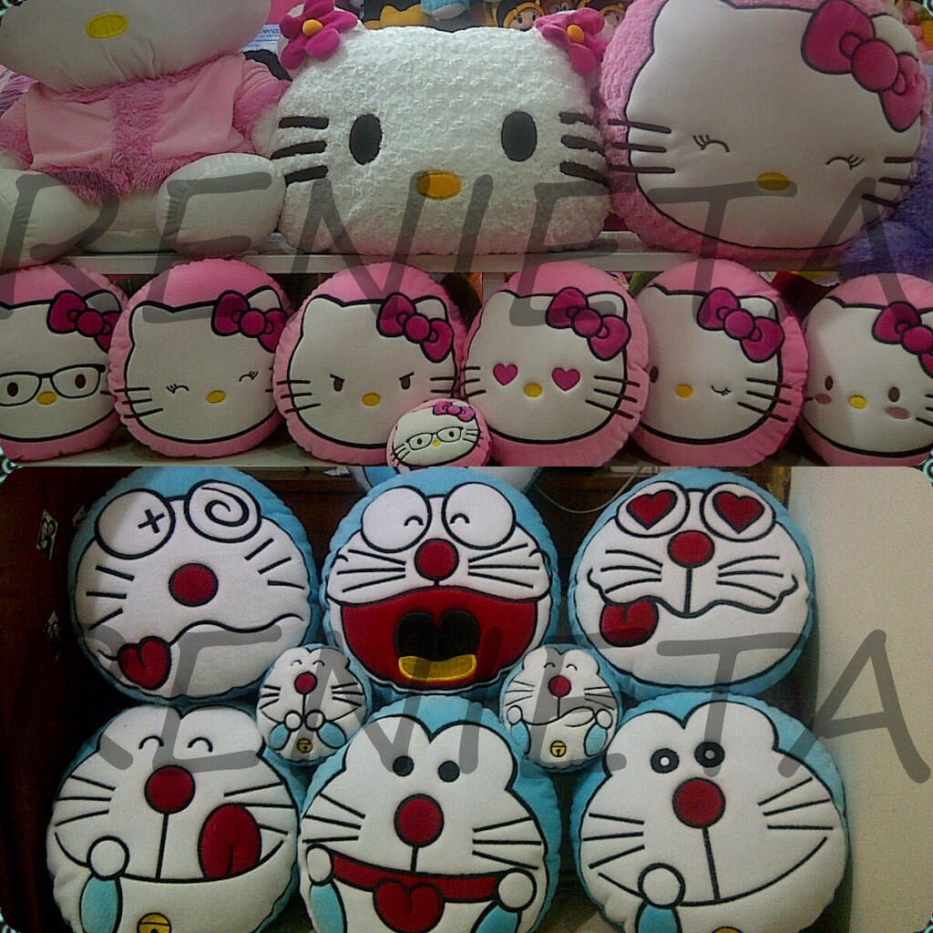 PUSAT BANTAL EMO DORAEMON & HELLO KITTY RECOMENDED SELLER !!!