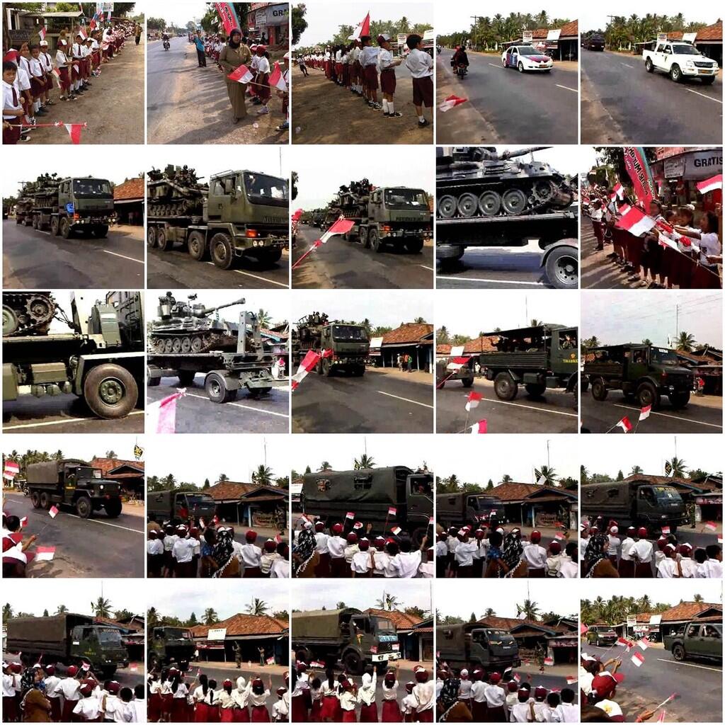 Latihan Antar Kecabangan Tingkat Brigade TNI AD Tahun 2012