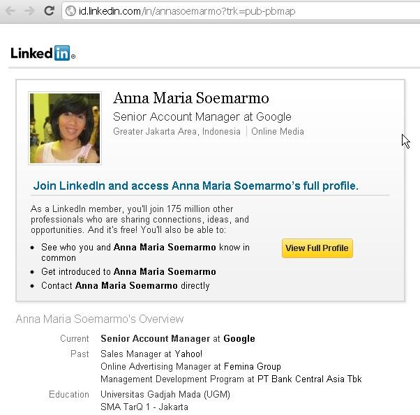 Gita Cherry Prabhandhari Webmaster Google Pertama dari Indonesia