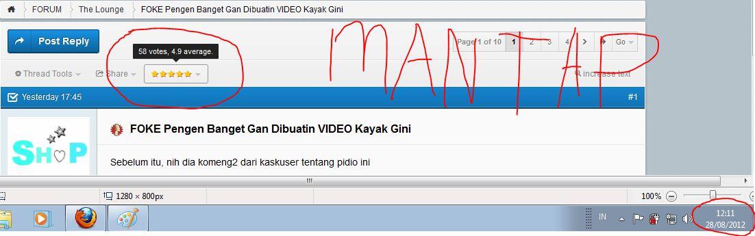 FOKE Pengen Banget Gan Dibuatin VIDEO Kayak Gini