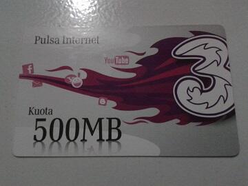 Voucher PakeTri, Internet, SMS, dll