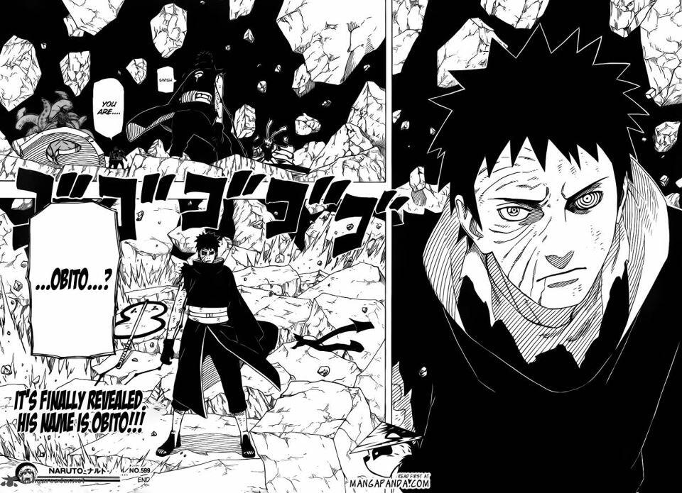 NARUTO CHAPTER 599 UDAH RILIS, TOBI TERNYATA ...