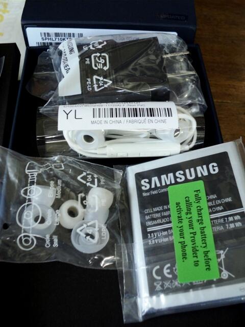 Samsung galaxy s3 / s iii cdma baru bnob biru pebble blue sprint murah jogja