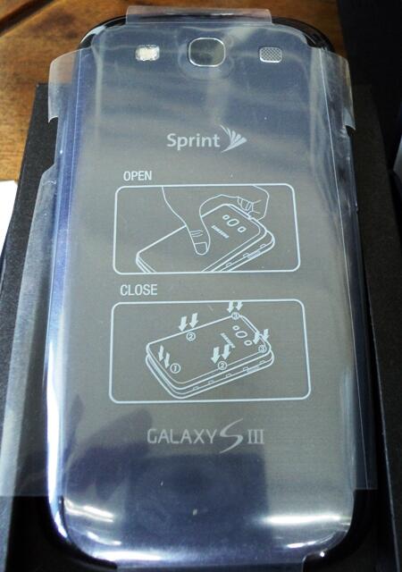 Samsung galaxy s3 / s iii cdma baru bnob biru pebble blue sprint murah jogja