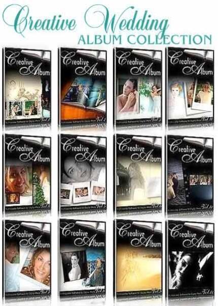 >>::Photoshop Creative Album Wedding 12 Volume & 100 Best Photoshop Plugins::<<