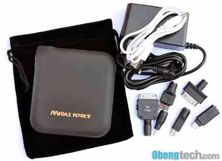 JUAL POWER BANK / EMERGENCY CHARGER 12000mAH MIDAS FORCE