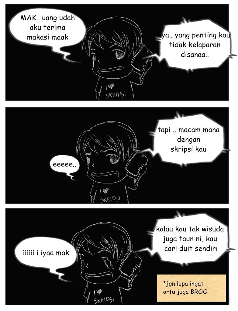 KOMIK MAHASISWA TINGKAT AKHIR