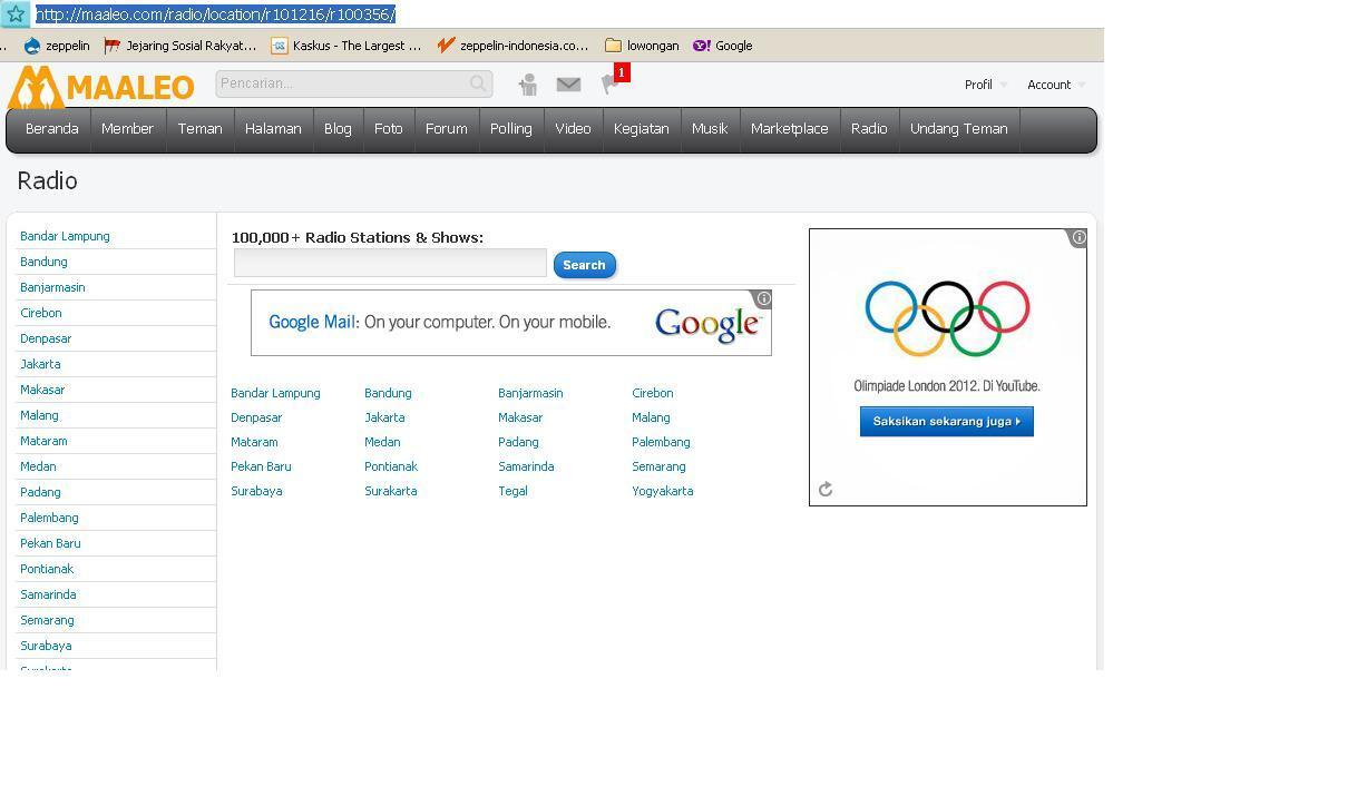 Radio Online / Streaming Radio Terlengkap Dari Maaleo.com