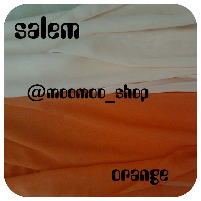 CHIFFON SHAWL POLOS dan MOTIF