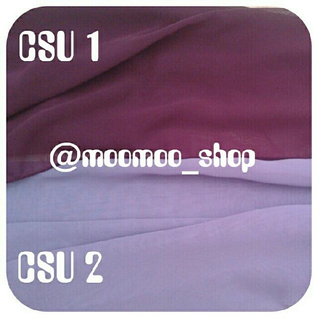 CHIFFON SHAWL POLOS dan MOTIF