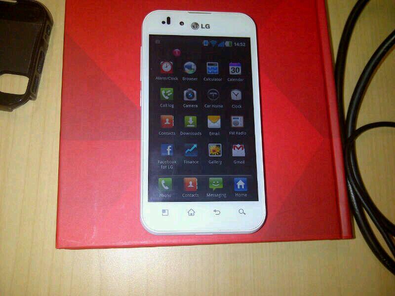 LG OPTIMUS BLACK P970, 2nd baru dipakai 3 bulan, Kondisi 95%
