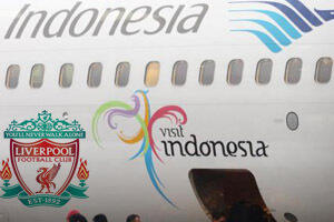 GARUDA INDONESIA jadi sponsor Liverpool FC